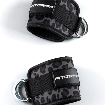 Ankle Straps V1 for Cable Machine – 2-Piece Kickback Straps for Gym Workouts