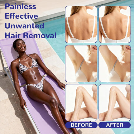 Crystal Hair Eraser – Painless, Reusable Hair Remover for Women & Men