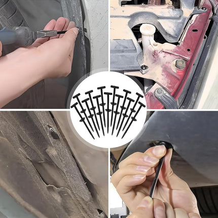 100PCS Upgrade Nylon Cable Tie Buckle – Universal Clips for Car Fender, Mudguard