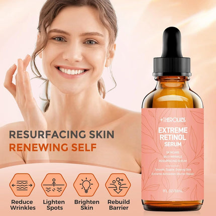 Retinol Serum 2.5% – B5, Vitamins C & E, Hyaluronic Acid, Niacinamide