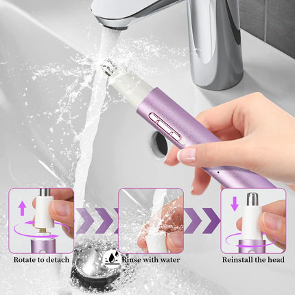 2025 Rechargeable Nose & Ear Hair Trimmer – Dual-Edge Blade for Men & Women