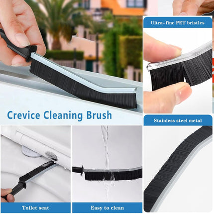 12 Pack Crevice Cleaning Brush, Heavy Duty Gap Cleaner with Hard Bristles