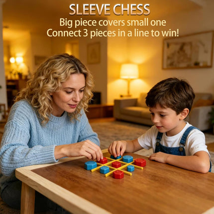 Electronic Tic Tac Toe Game for Kids 5-in-1 Touch Screen Travel Puzzle