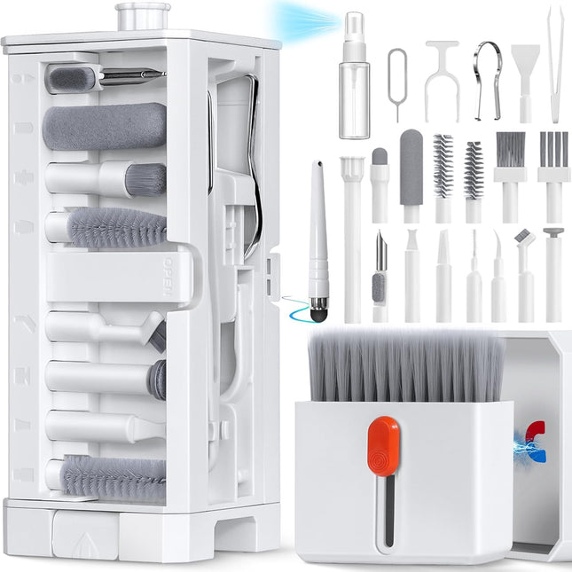 32-in-1 Cell Phone Cleaning Kit, Charging Port Cleaner, Stylus, SIM Tool, Brush