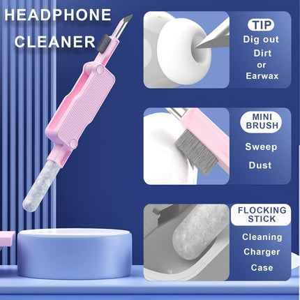 Electronics Cleaner Kit – Keyboard, AirPods & Phone Screen Cleaning Tools