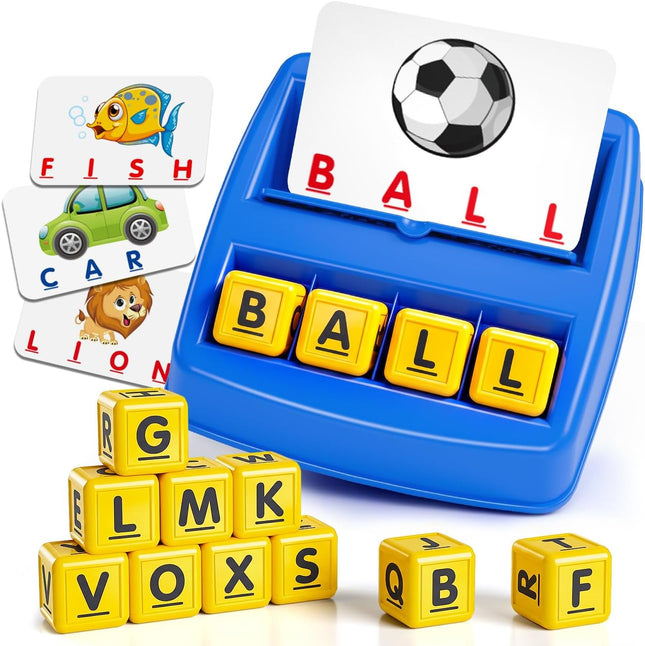 Matching Letter Game Educational Spelling Toy for Preschool Kids Ages 3+
