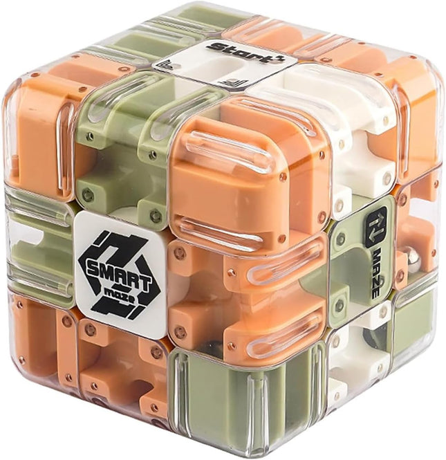 Large 3D Maze Puzzle Cube, Brain Training & Educational Toy for Teens & Adults