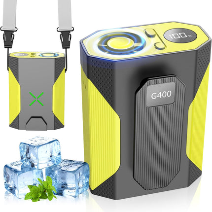 Portable Waist Fan Clip-on, 5-Speed Adjustable Wearable Personal Cooler