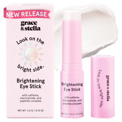 Under Eye Brightener Balm Stick 0.13oz – Caffeine, Niacinamide & Hyaluronic Acid