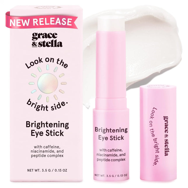 Under Eye Brightener Balm Stick 0.13oz – Caffeine, Niacinamide & Hyaluronic Acid