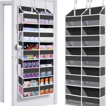 5 Tier Door Hanging Organizer 20 Pocket Storage for Bedroom Nursery Closet