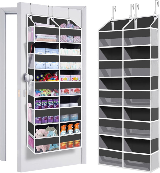 5 Tier Door Hanging Organizer 20 Pocket Storage for Bedroom Nursery Closet
