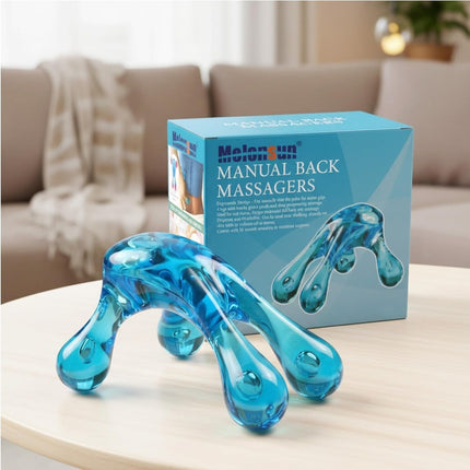 Palm Massage Tool Handheld Deep Tissue Massager for Neck Back Shoulder Relief