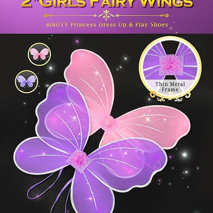 Princess Dress Up Costume for Little Girls – Pretend Play Outfit Ages 3–6