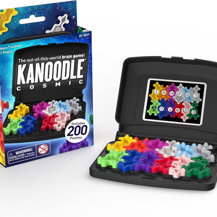 Kanoodle Cosmic 3D Brain Teaser – Logic Puzzle for Kids, Teens & Adults 7+