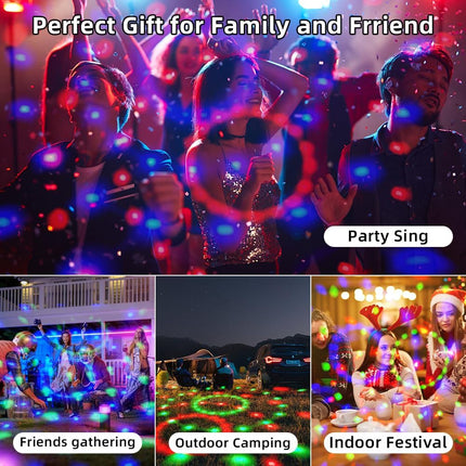 Mini Disco Ball LED Lights – RGB USB Party Decorations for Home & Events