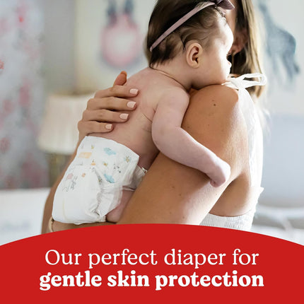 Little Snugglers Newborn Diapers – Size Up to 10 lbs, 31 Count