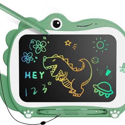 Dinosaur LCD Writing Board 8.5" – Toddler Drawing & Learning Toy, Ages 3-6
