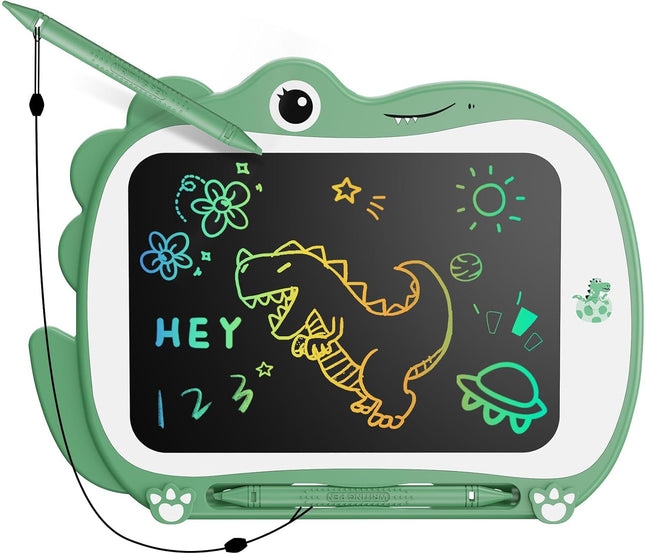 Dinosaur LCD Writing Board 8.5" – Toddler Drawing & Learning Toy, Ages 3-6