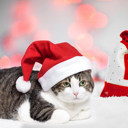 Santa Hats Bulk for Adults – Plus Size Red Christmas Hats for Men & Women