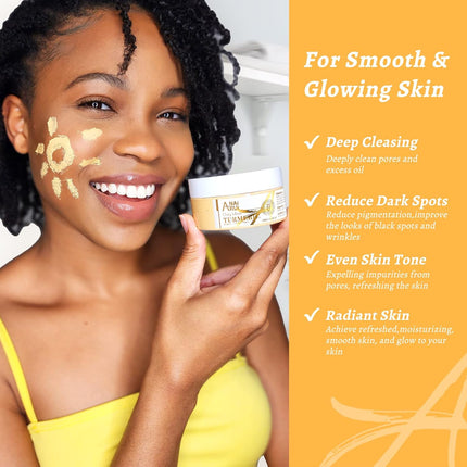 Vitamin C Clay Face Mask – Deep Cleansing, Pore Refining & Oil Control, 4.23oz