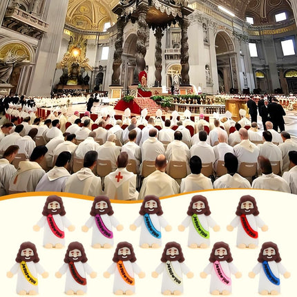 40 Pcs Mini Jesus Figurines – Bulk Little Jesus Figures for Crafts & Gifts