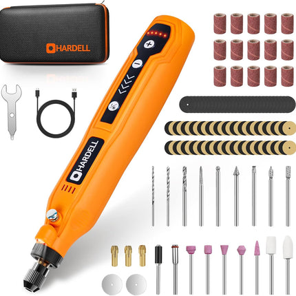 Mini Cordless Rotary Tool Kit – 5-Speed USB Tool with 69 Accessories