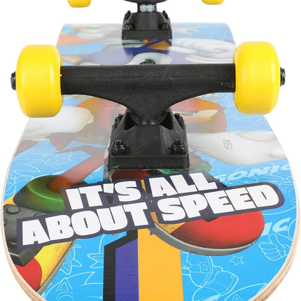 31 Inch Maple Skateboard 9 Ply Deck with ABEC 5 Bearings Outdoor Sport