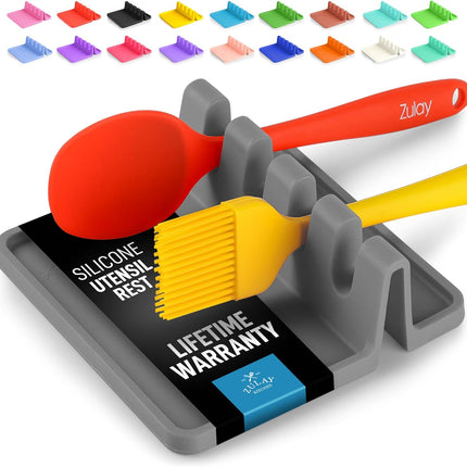 Silicone Spoon Rest for Stove Top – Heat-Resistant Utensil Holder, BPA-Free