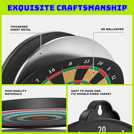 Magnetic Dart Board Toy – Christmas & Birthday Gift for Boys 3–12