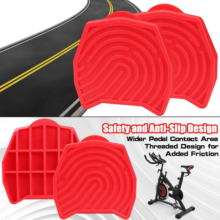 Peloton Bike Pedal Converter Flat Pedals for Regular Shoes Bike & Bike Plus