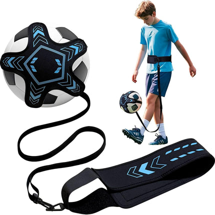 Soccer Kick Trainer Solo Football Training Belt Adjustable Ball Practice Aid