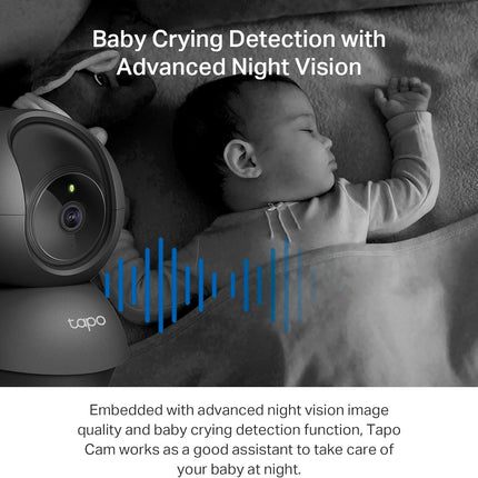 C211 2K Pan Tilt Indoor Security Camera 2 Pack Baby Monitor Pet Camera WiFi