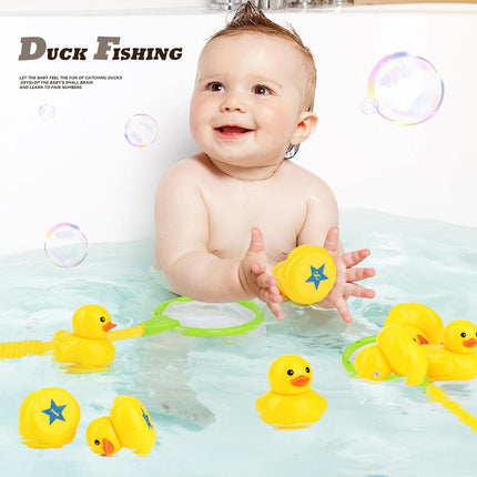 Duck Matching Game with 20 Numbered Ducks Pool Nets Kids Outdoor Toy
