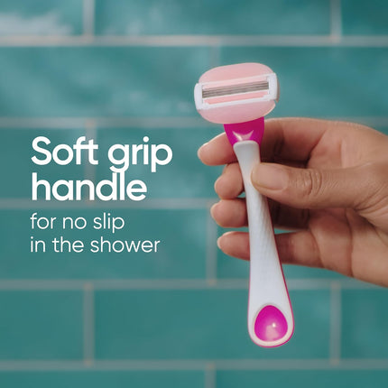 Smooth Shave Women’s Razors – ComfortGlide, White Tea Scented, 2 Count