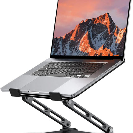 Portable Metal Laptop Stand with Cooling Design for Desk and Notebook