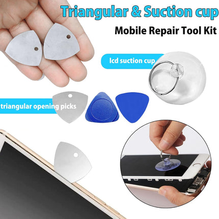 23-Piece Cell Phone Repair Tool Kit – Spudger, Pry Tools, Screwdrivers & Tweezers