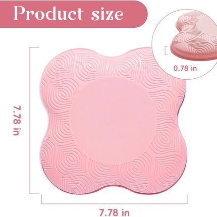 Yoga Knee Pads 2 Pack, Extra Cushion Foam for Kneeling & Exercise Support