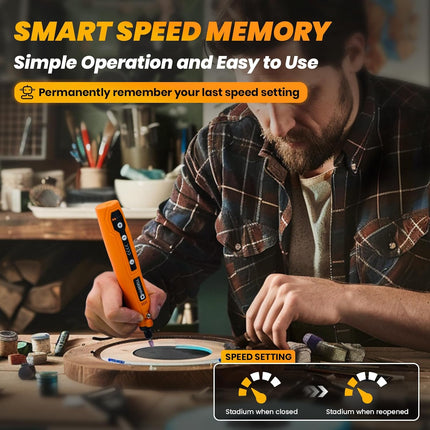 Mini Cordless Rotary Tool Kit – 5-Speed USB Tool with 69 Accessories