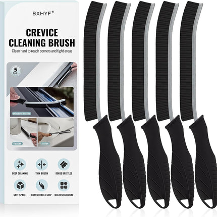 Crevice Cleaning Brush – Hard Bristles for Kitchen, Bathroom, Window, and Stove
