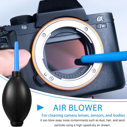 Complete DSLR Camera Cleaning Kit for Lens Sensor and Photography Gear