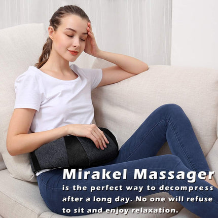 Electric Neck Massager Deep Tissue Shoulder Back Massage with Heat
