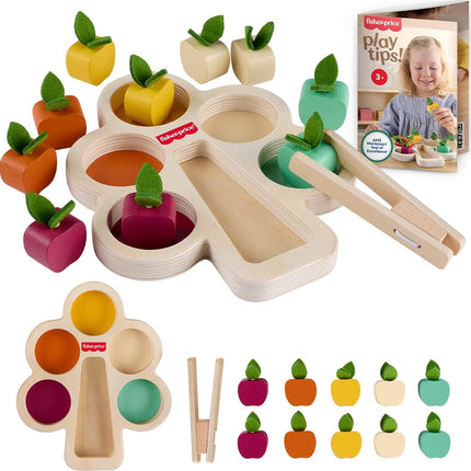 Montessori Wooden Sorting Tree – Educational Toy for Kids Ages 3+