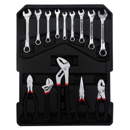 799 Piece Tool Kit with Wheels Heavy Duty Household and Auto Repair Set