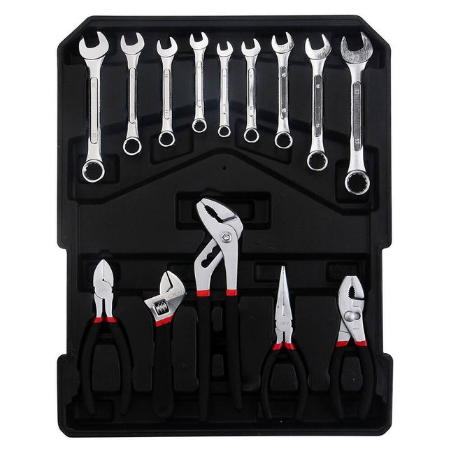 799 Piece Tool Kit with Wheels Heavy Duty Household and Auto Repair Set