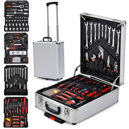 799 Piece Tool Kit with Wheels Heavy Duty Household and Auto Repair Set