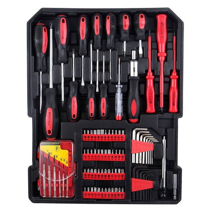 799 Piece Tool Kit with Wheels Heavy Duty Household and Auto Repair Set