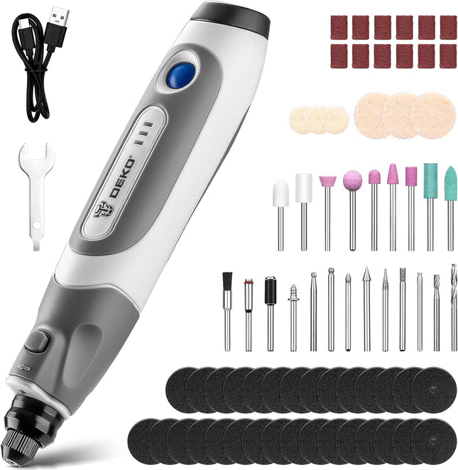 Mini Cordless Rotary Tool 3.7V with 70 Accessories Type C Charging Kit