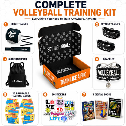 Volleyball Training Aid Solo Serve Spike Setter Practice Equipment Trainer