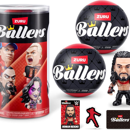 WWE Ballers Series 1 Mystery Capsule 2 Pack by ZURU Collectible Figures
